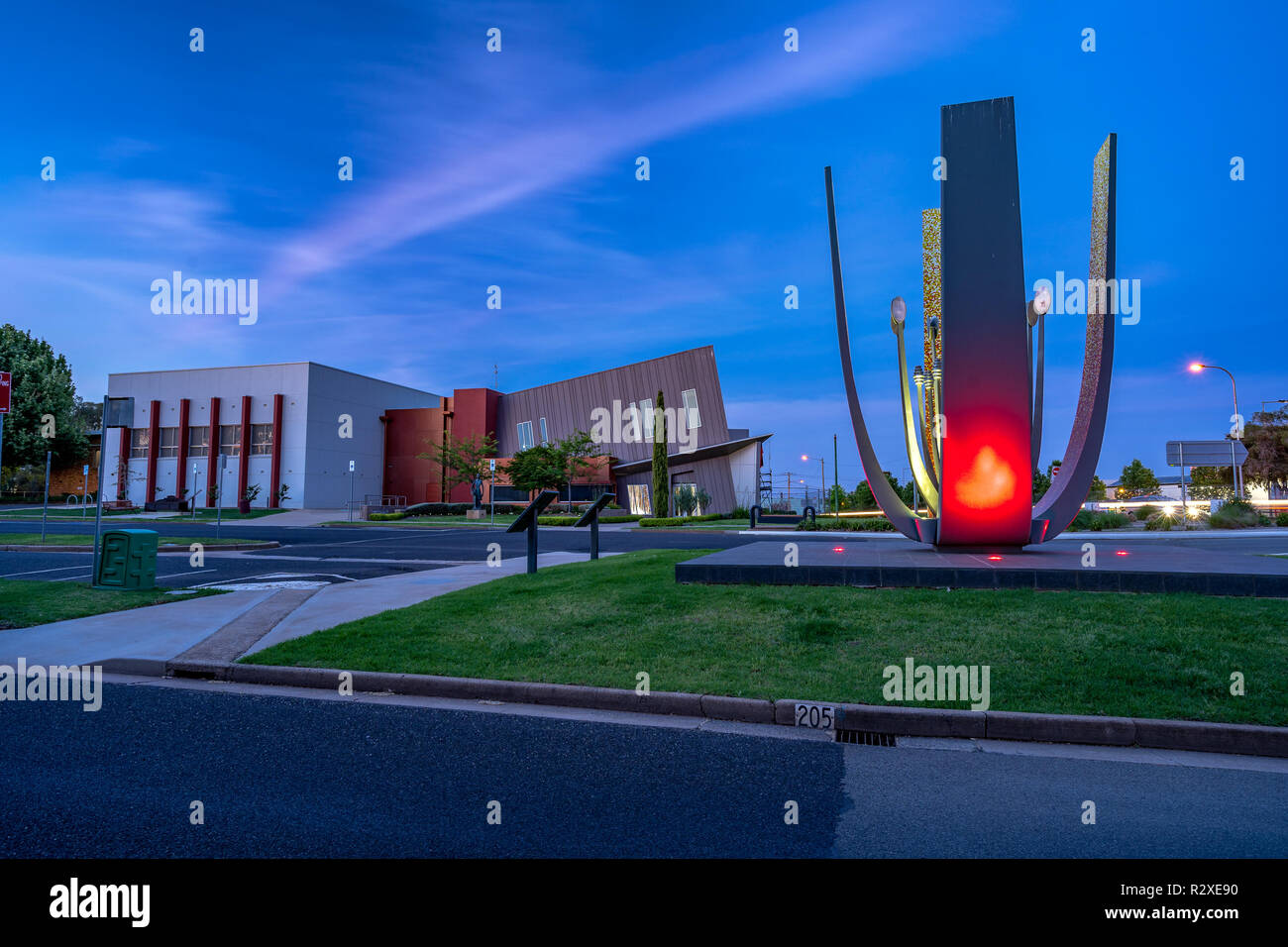 Griffith, NSW, Australia Griffith City Council building Stock Photo