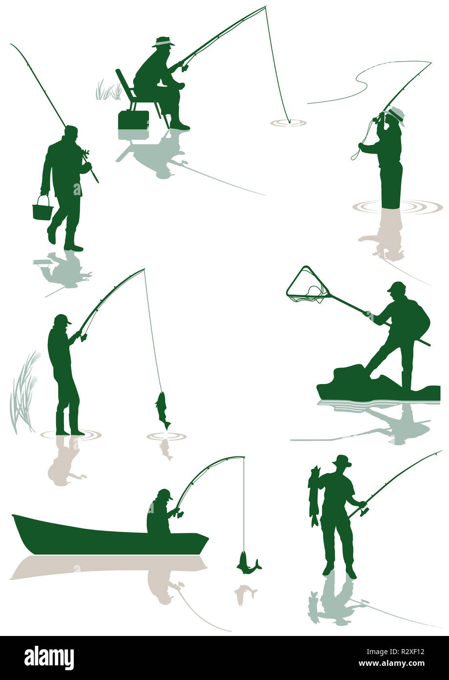 fishing and angling Stock Photo Alamy