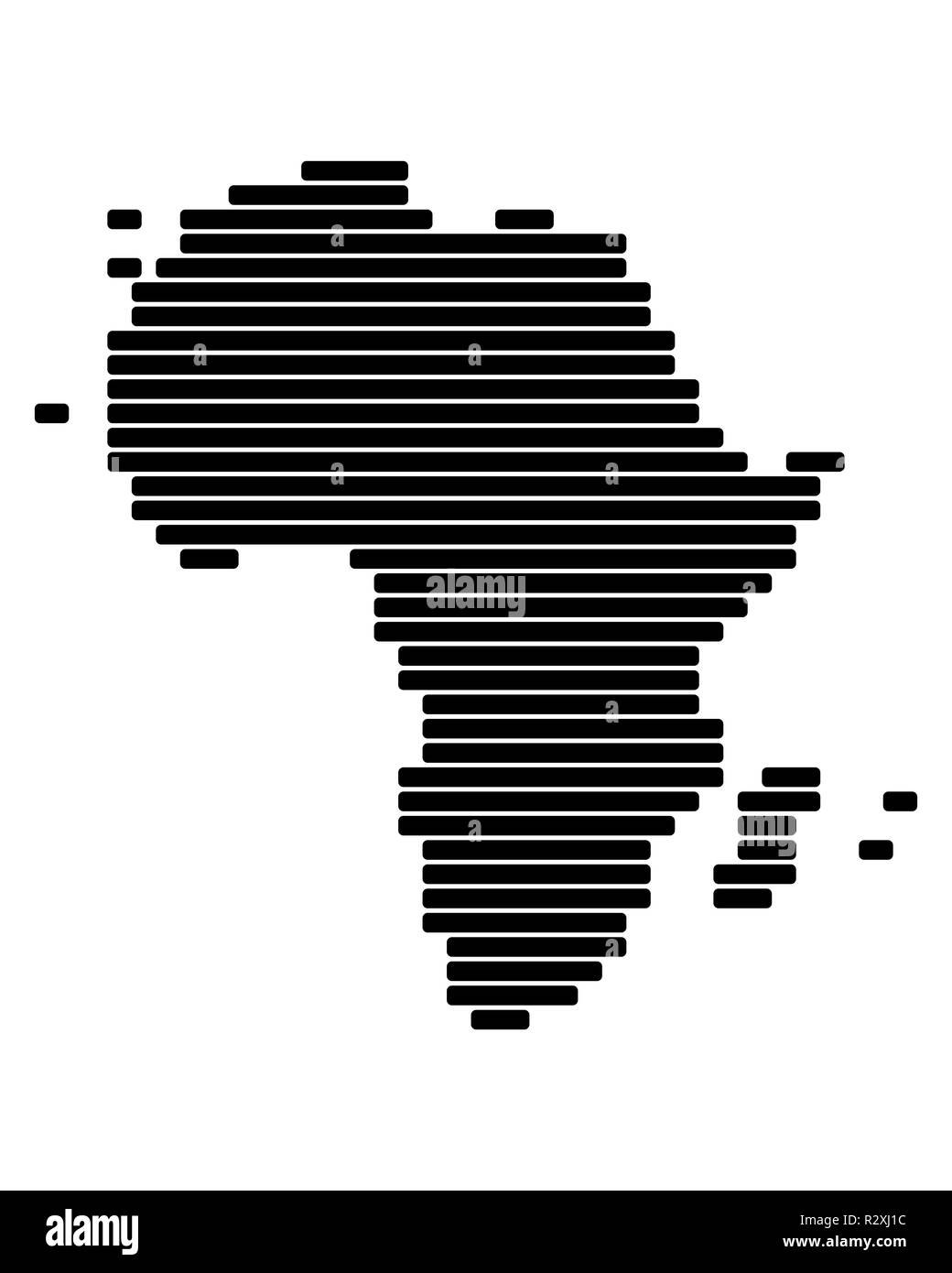 map of africa Stock Photo Alamy