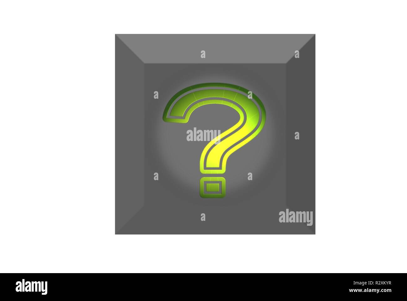 button question marks Stock Photo - Alamy