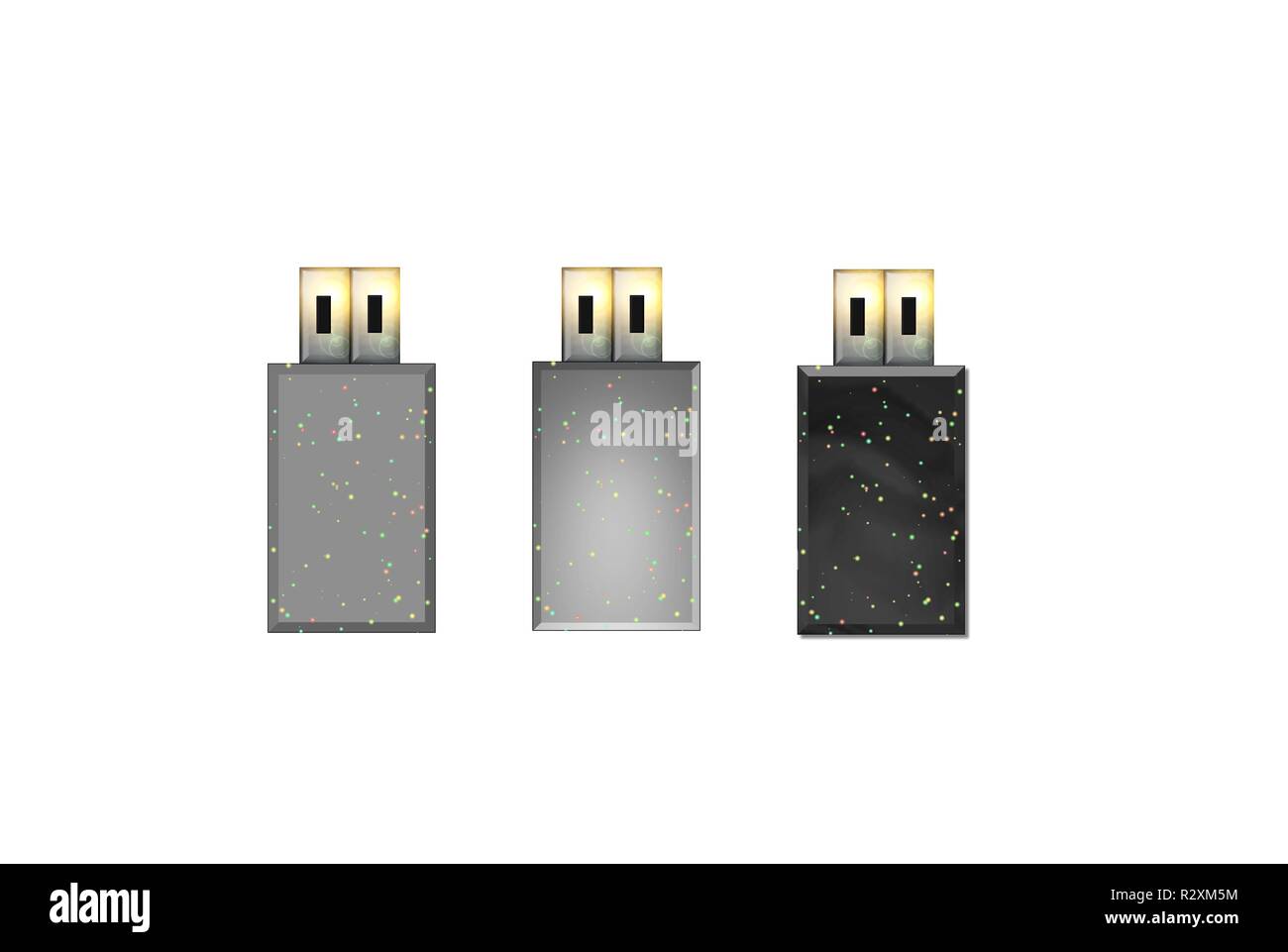 memory sticks set Stock Photo Alamy