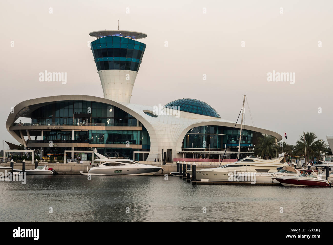 Cipriani and Iris / Yas Marina Tower at Yas marina circuit, YAS Island