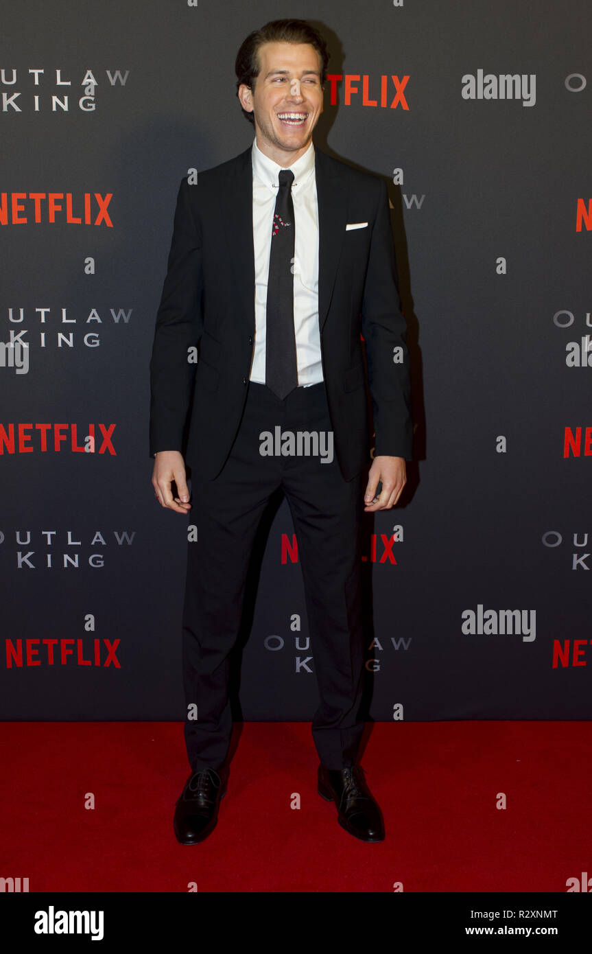 Celebrities Attend The Scottish Premiere Of Outlaw King At The Vue 
