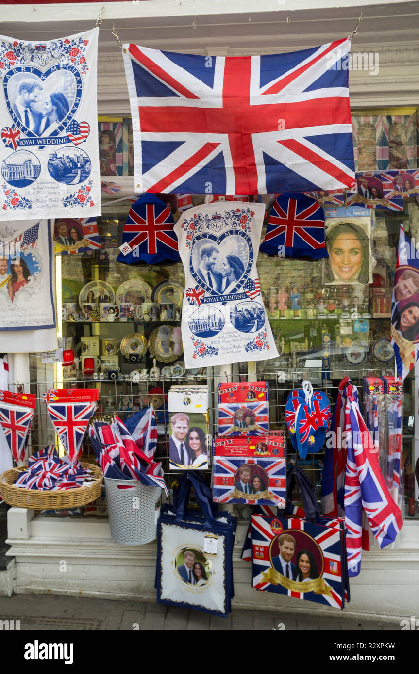 Meghan markle and prince harry wedding hires stock photography and