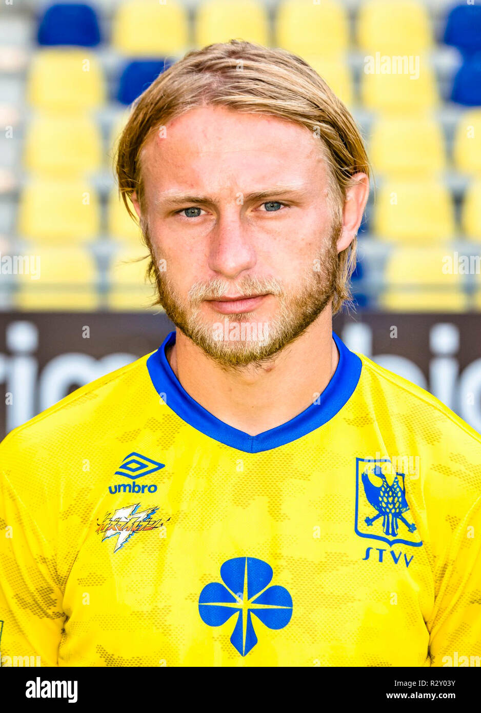 Sint Truiden Belgium July 18 Roman Bezus Pictured During The 2018 2019 Season Photo Shoot Of Stvv On July 18 2018 In Sint Truiden Belgium Photo Brecht Goris Isosport Stock Photo Alamy