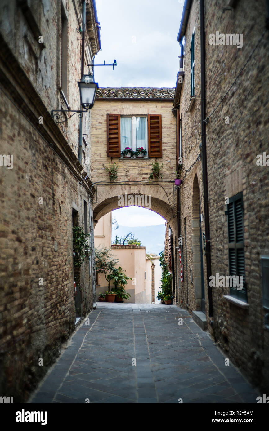 Atri, Italy, Europe. Stock Photo