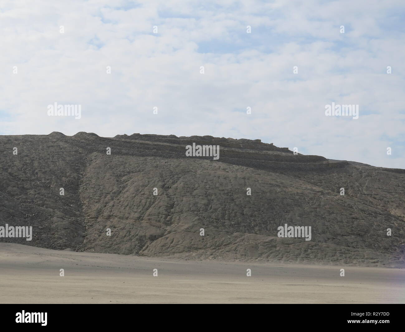 Chanquillo ancient monumental complex Peru Stock Photo Alamy