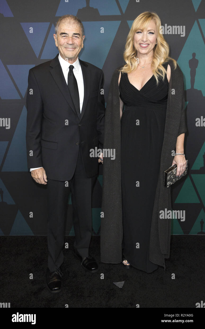 Robert Forster and Evie Forster attend the Academy’s 2018 Annual Governors Awards in The Ray Dolby Ballroom at Hollywood & Highland Center in Hollywood, CA, on Sunday, November 18, 2018. Stock Photo