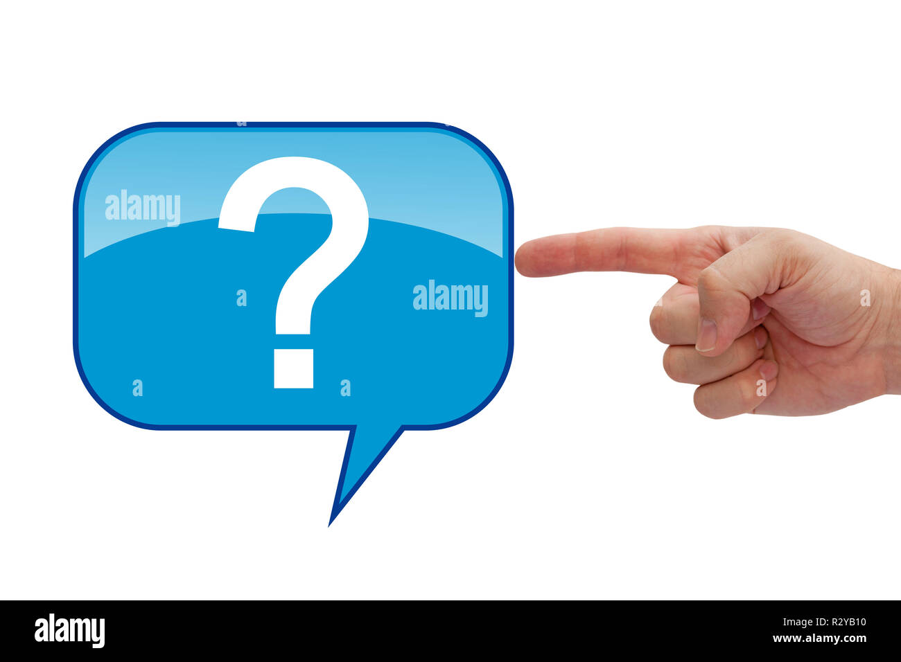 speech bubble Stock Photo