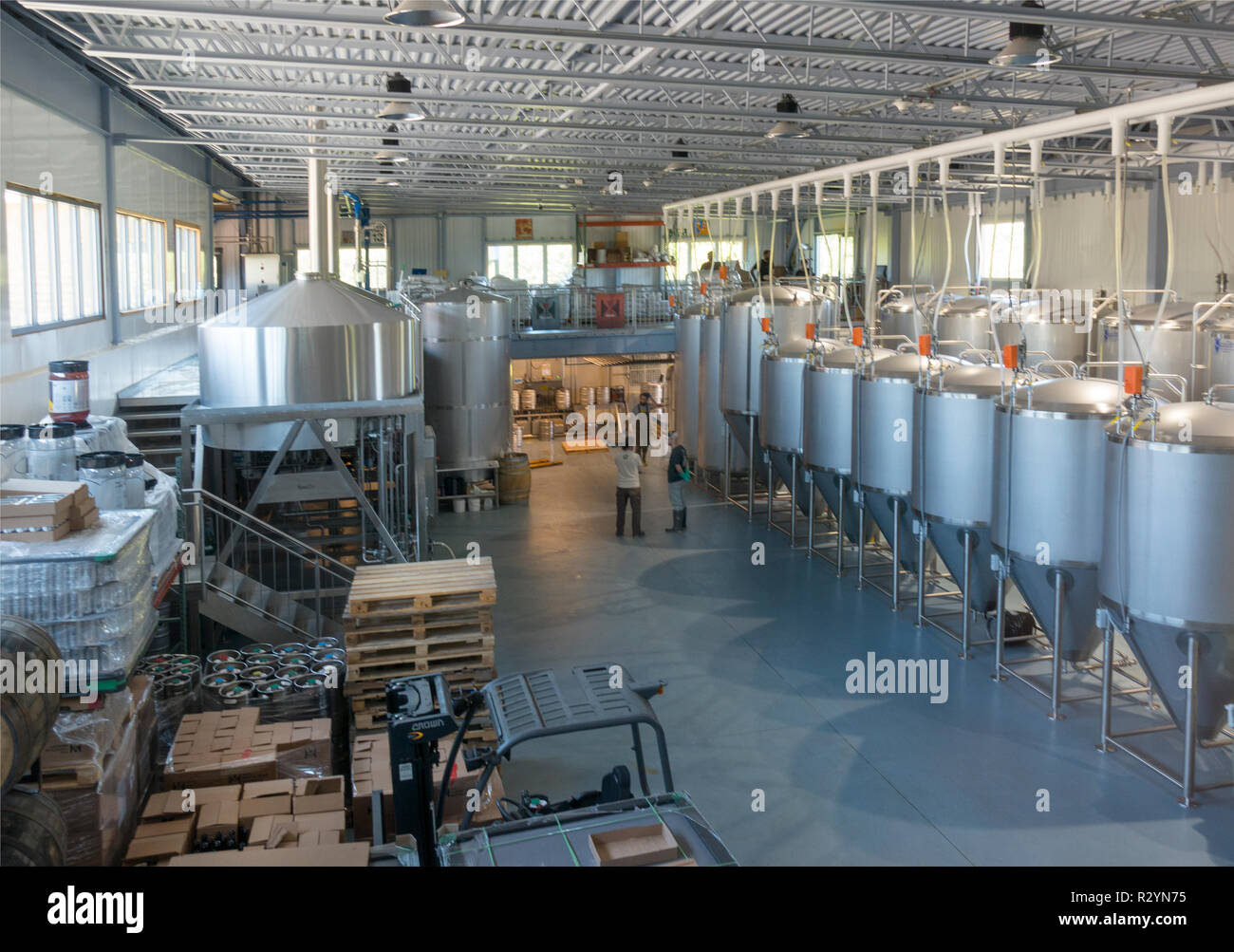 Hill Farmstead Brewery Burlington Vermont Stock Photo Alamy