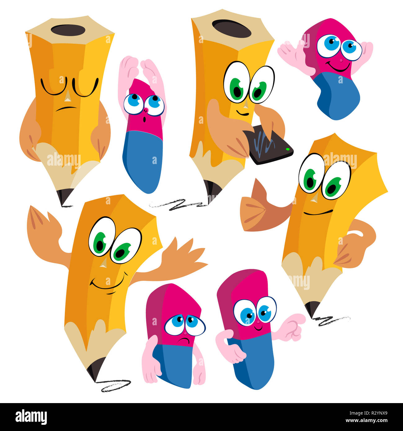 Eraser cartoon hi-res stock photography and images - Alamy Eraser cartoon hi-res stock photography and images - Alamy