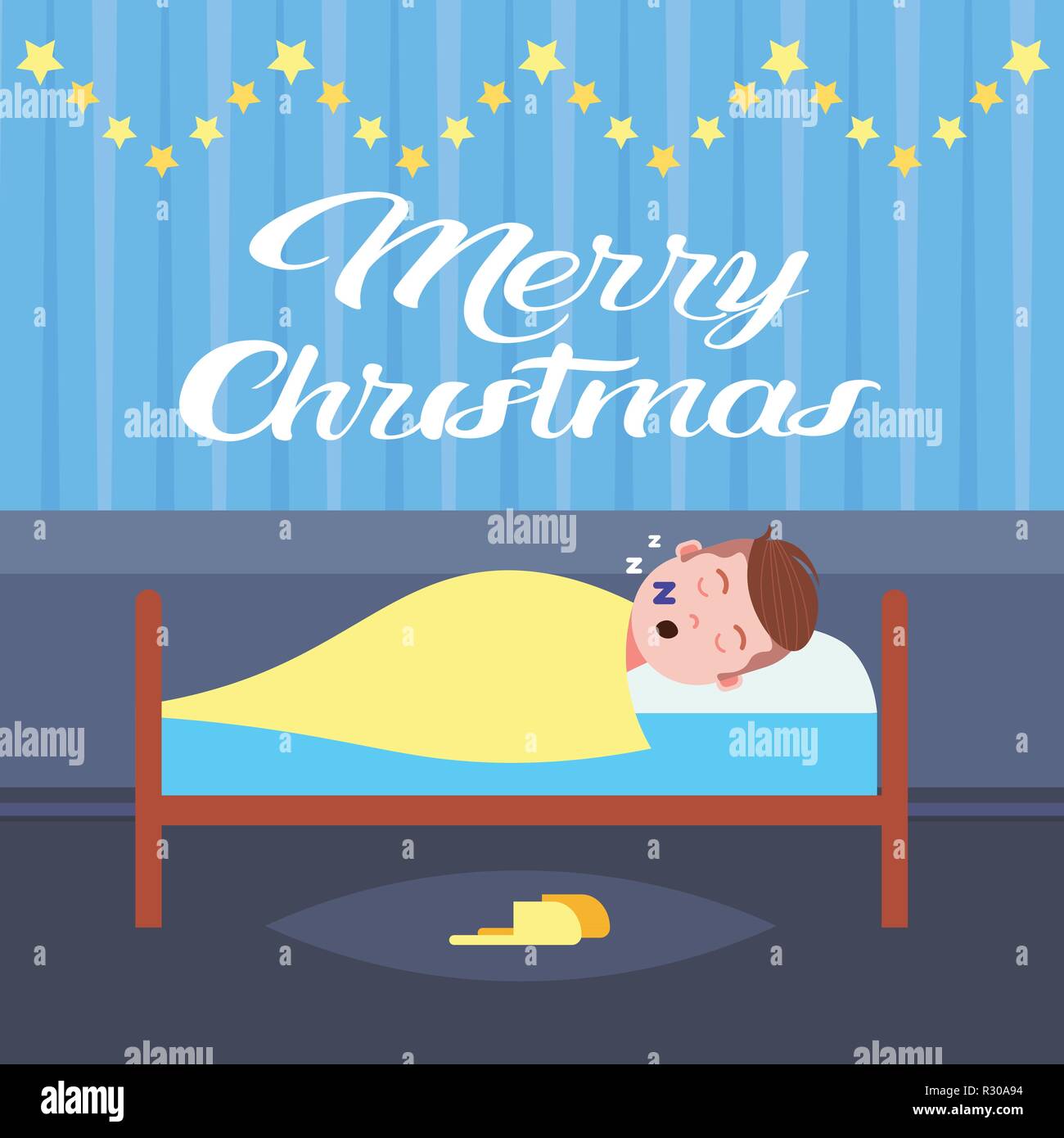 Christmas lights wrapped person Stock Vector Images Alamy