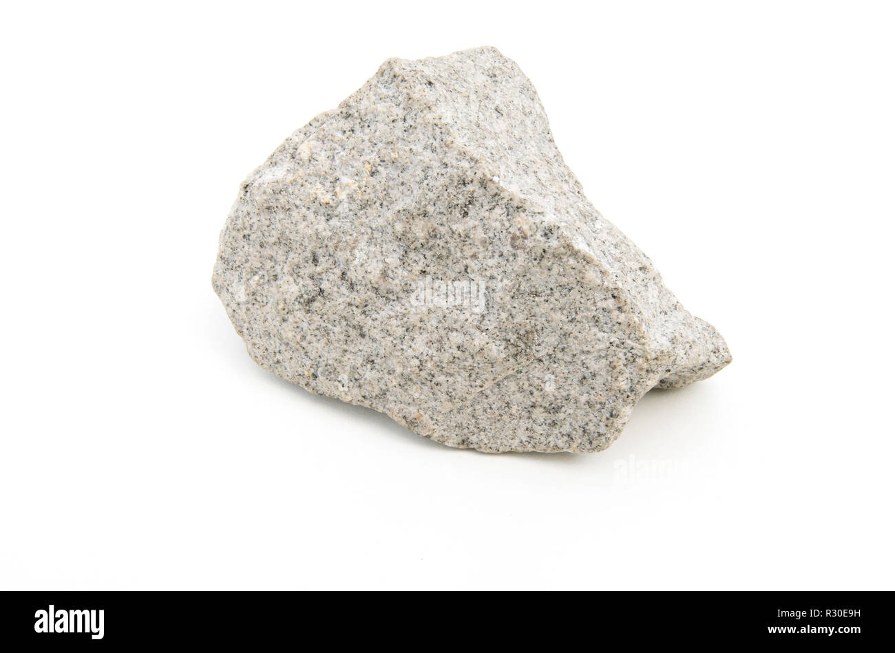 close up of magmatic stone isolated over white background Stock Photo -  Alamy