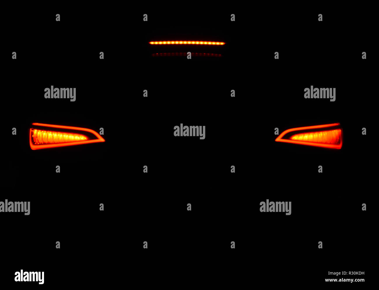 Led rear lights in hi-res stock photography and images - Alamy