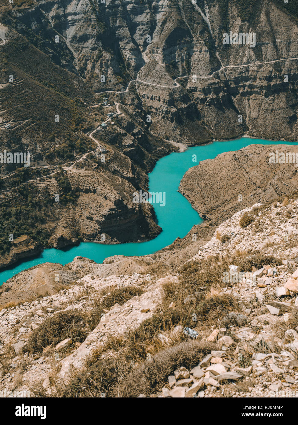 Sulak River Of The Sulak Canyon In Dagestan Mountains Of Russia Awesome Looking Blue Green Color Of Water Is Amazing Stock Photo Alamy Sulak River Of The Sulak Canyon In Dagestan Mountains Of Russia Awesome Looking Blue Green Color Of Water Is Amazing Stock Photo Alamy