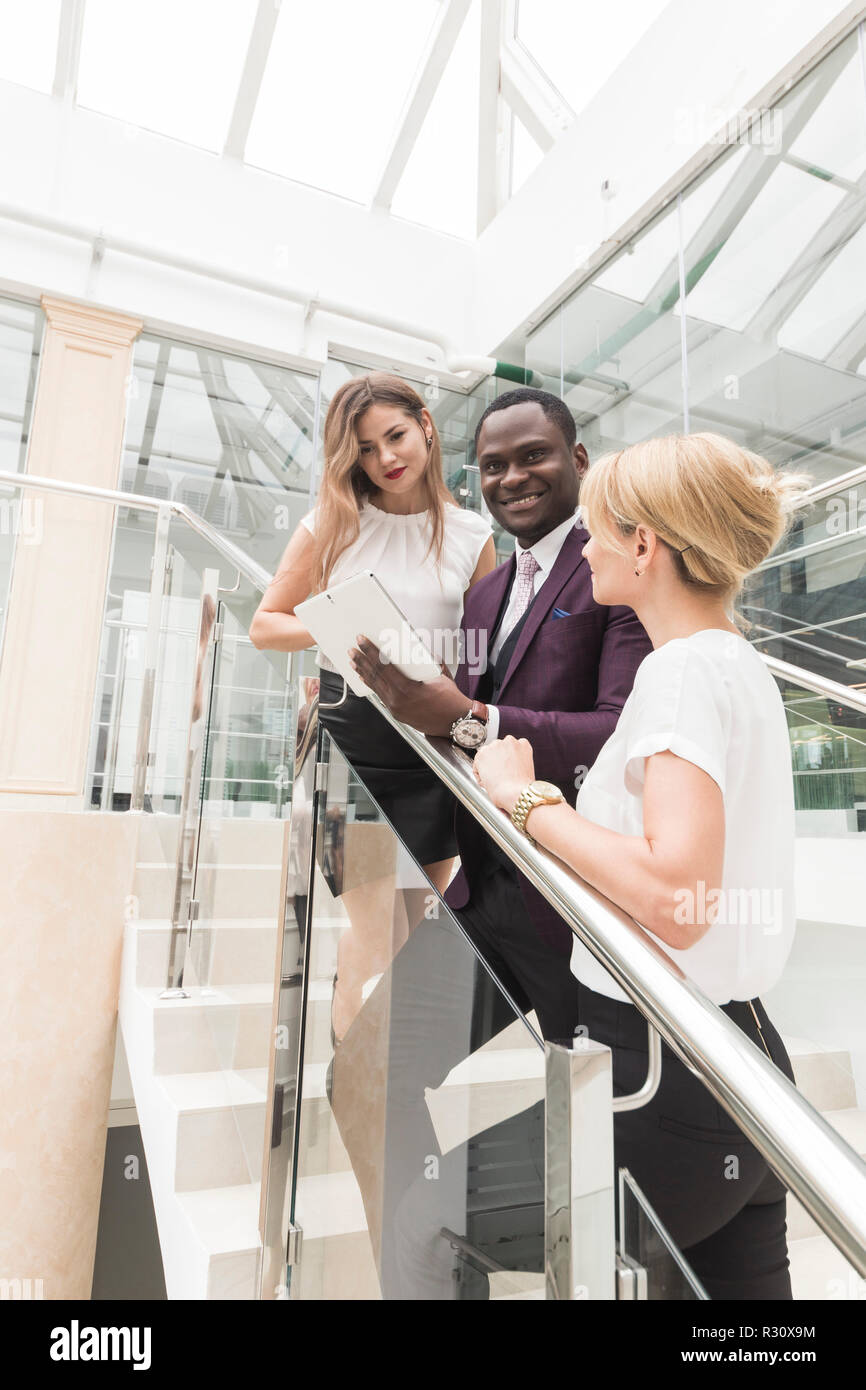Woman Running Up Stairs Suit High Resolution Stock Photography and ...