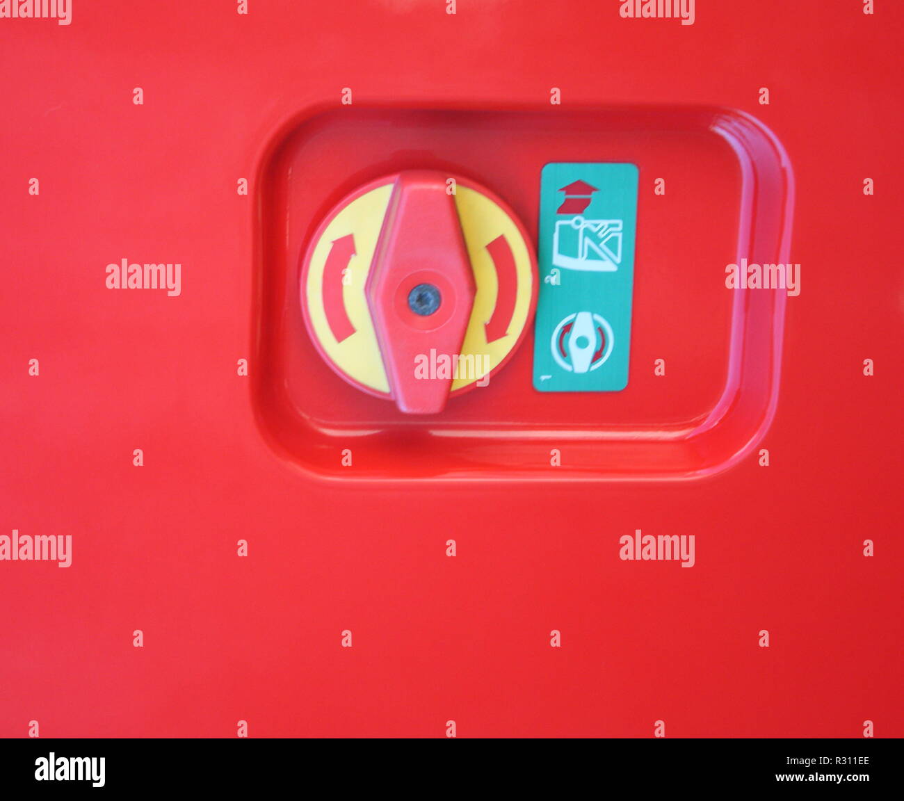 manual door opener Stock Photo Alamy