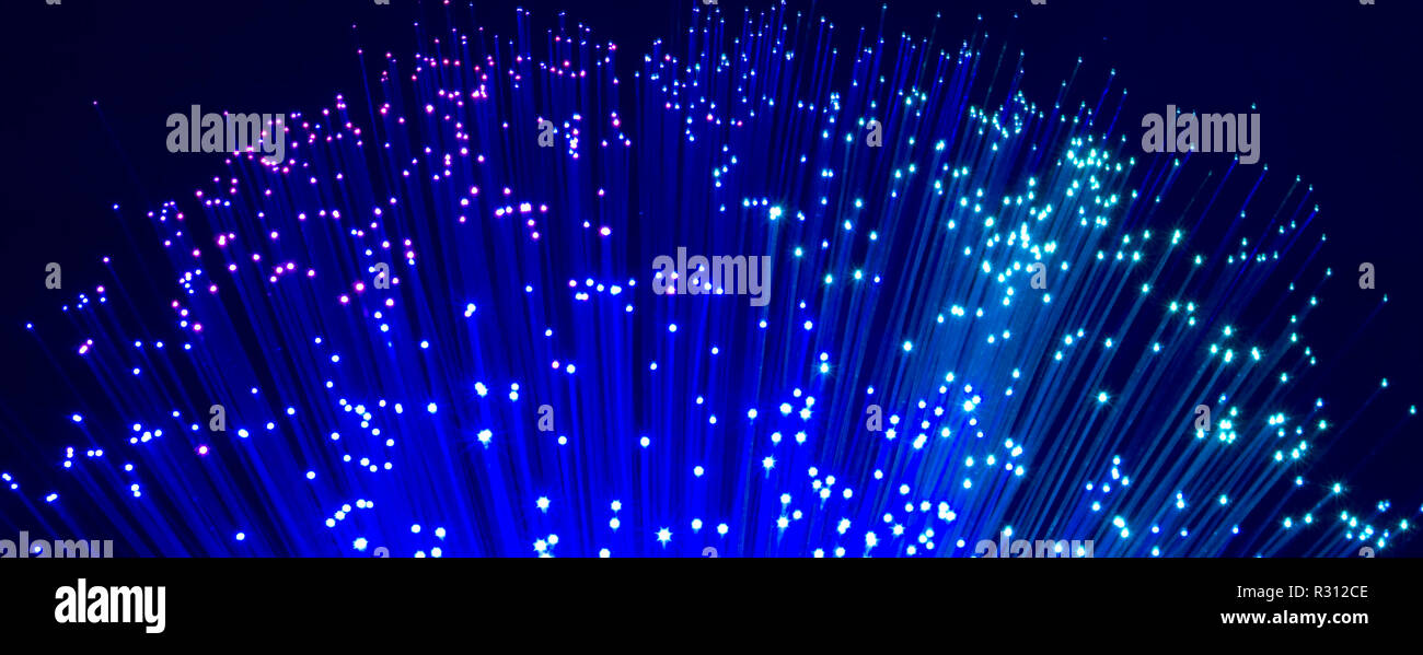 plastic optical fibers Stock Photo Alamy