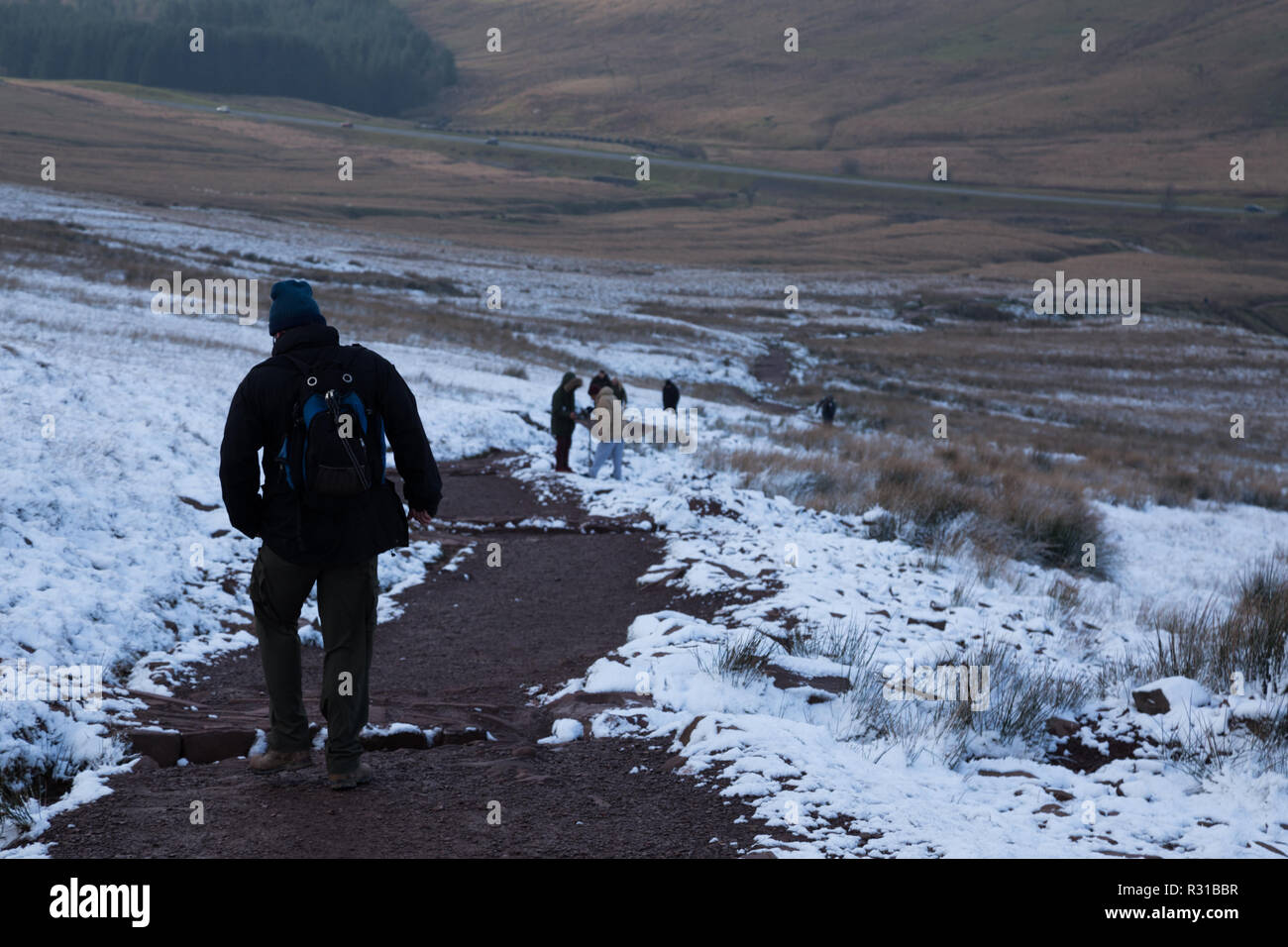 Storey Arms, Brecon Beacons, South Wales, UK. 21 November 2018. UK