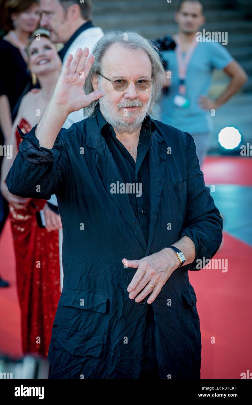 14 10 2018 Benny Andersson From Abba Opus Klassik 2018 Winner In The Category Klassik Ohne Grenzen On Arrival On The Red Carpet Of The Opus Klassik 2018 At The Konzerthaus Am Gendarmenmarkt In
