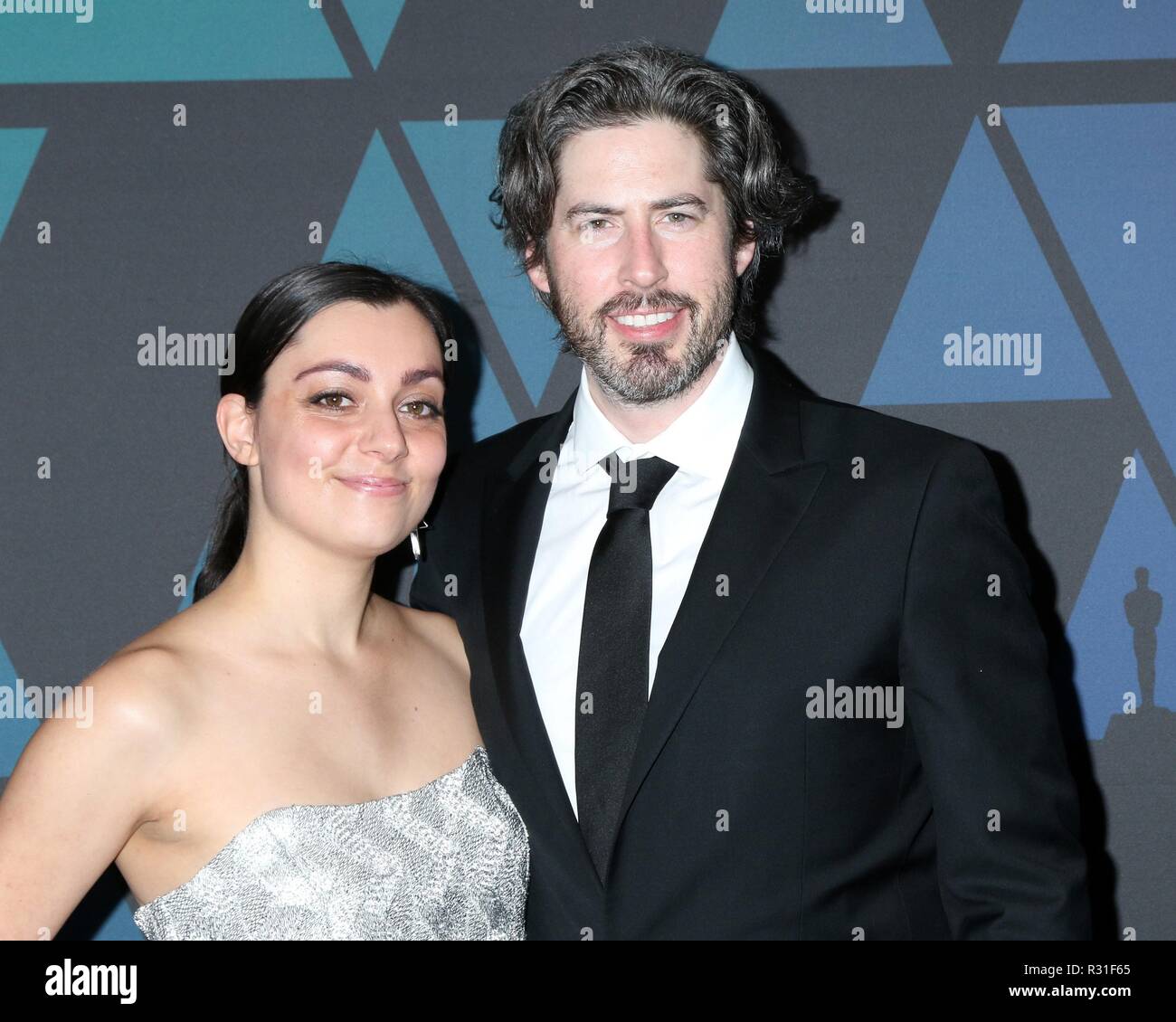 Los Angeles, CA, USA. 18th Nov, 2018. Liana Maeby, Jason Reitman at
