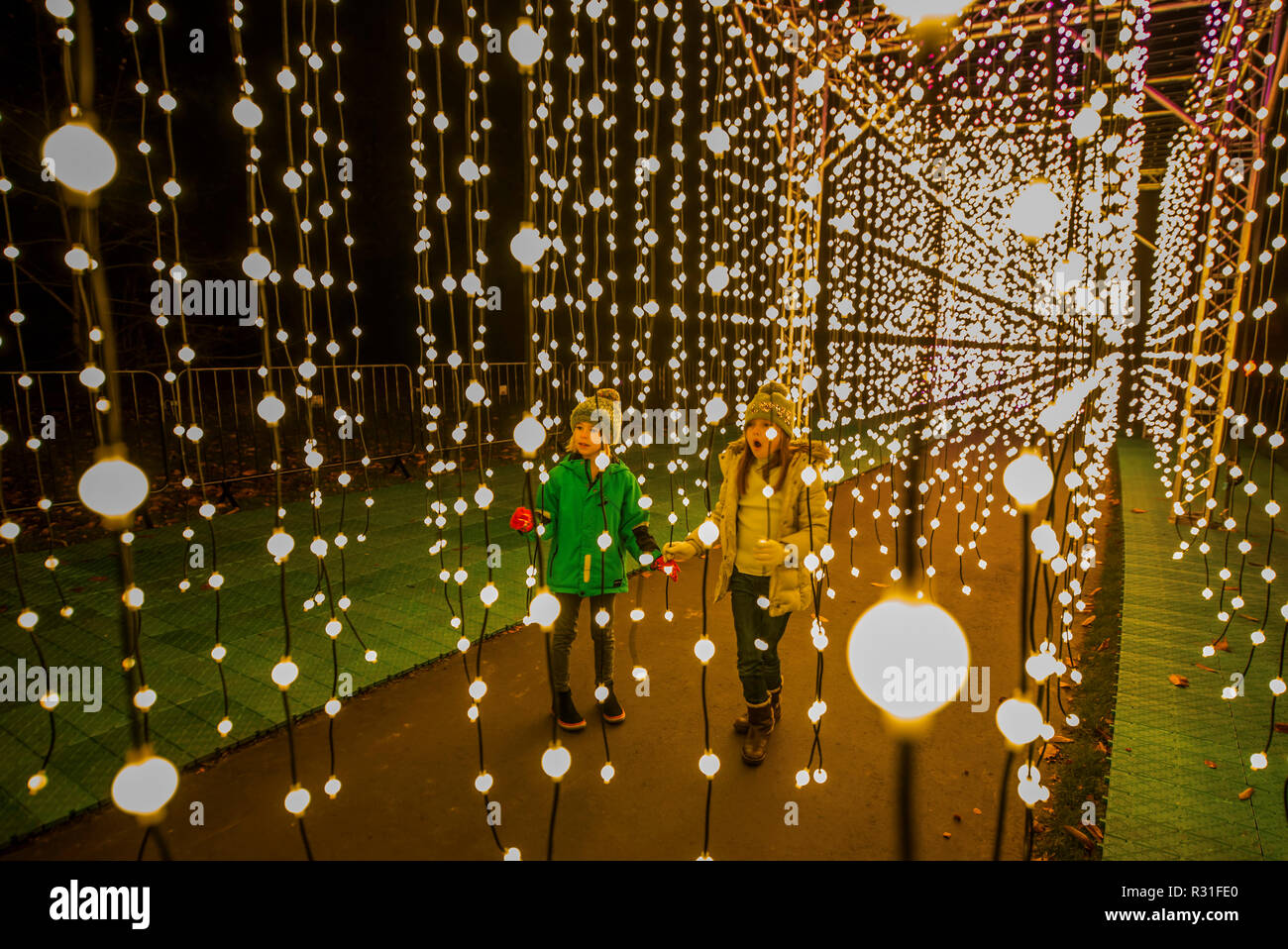 Kew gardens lights 2018 hires stock photography and images Alamy