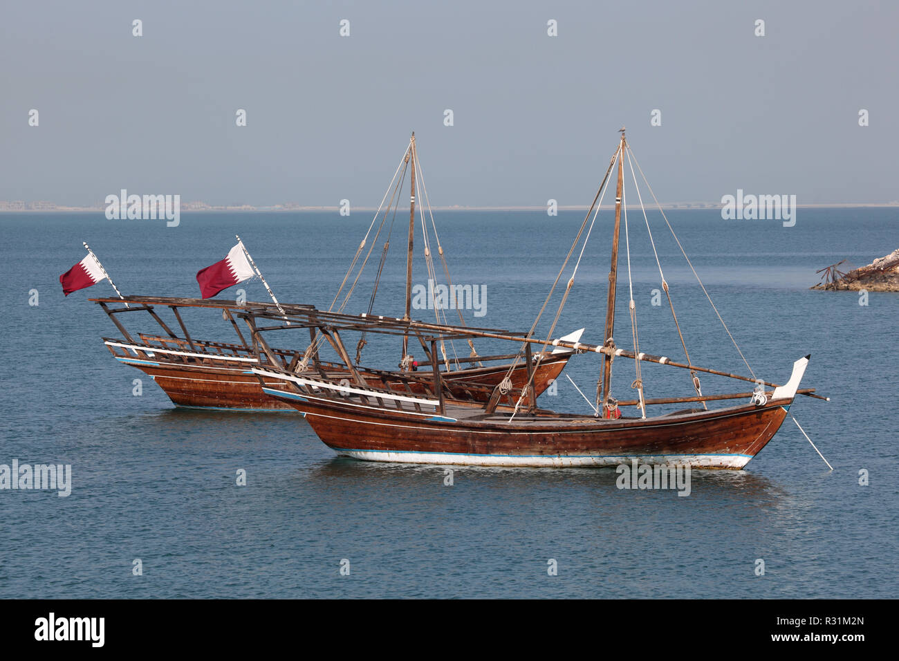 Qatar rowing boat hi-res stock photography and images - Alamy