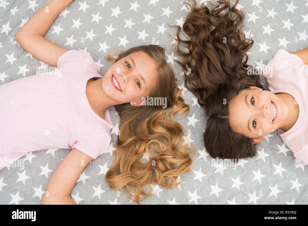 Children Curly Hairstyle Relaxing Keep Hair Curly Even Next