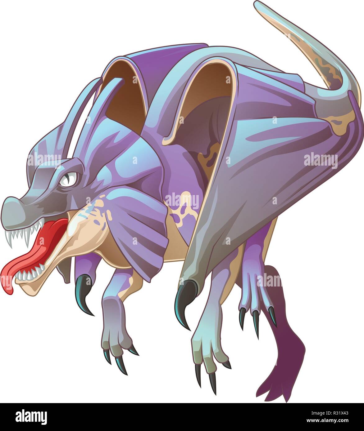 Dragon is animal in fairy tale Stock Vector Image & Art - Alamy