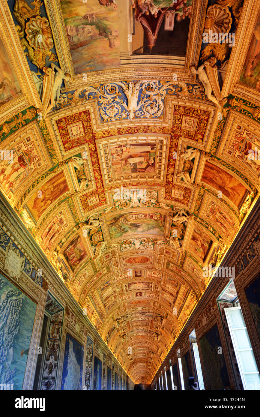 Gallery of the Geographical Maps - Gallery Of The Geographical Maps In Vatican Museum R3244N map of the vatican museums