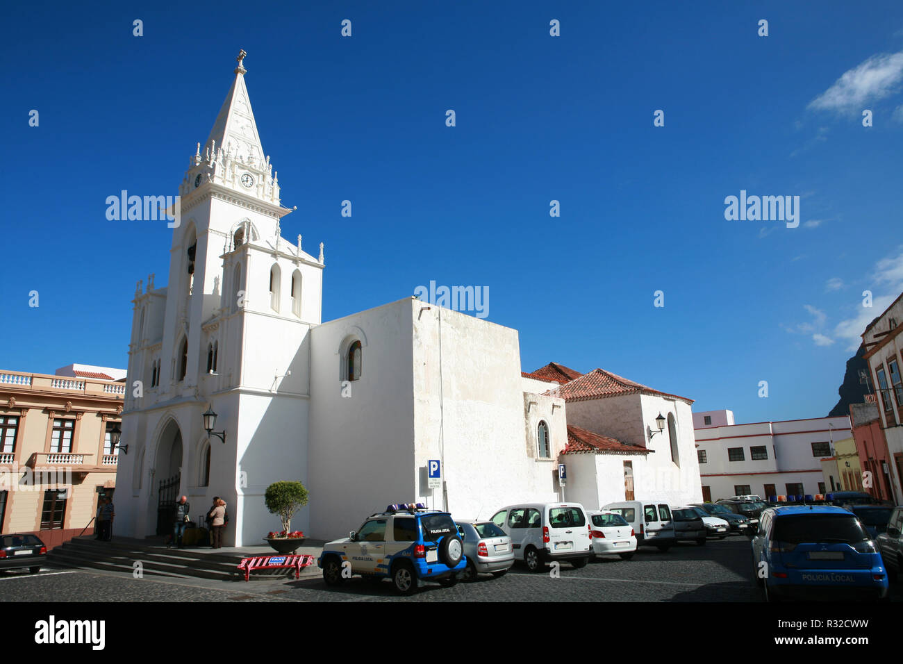 Church Of Nuestra Senora De La Luz Stock Photo Alamy