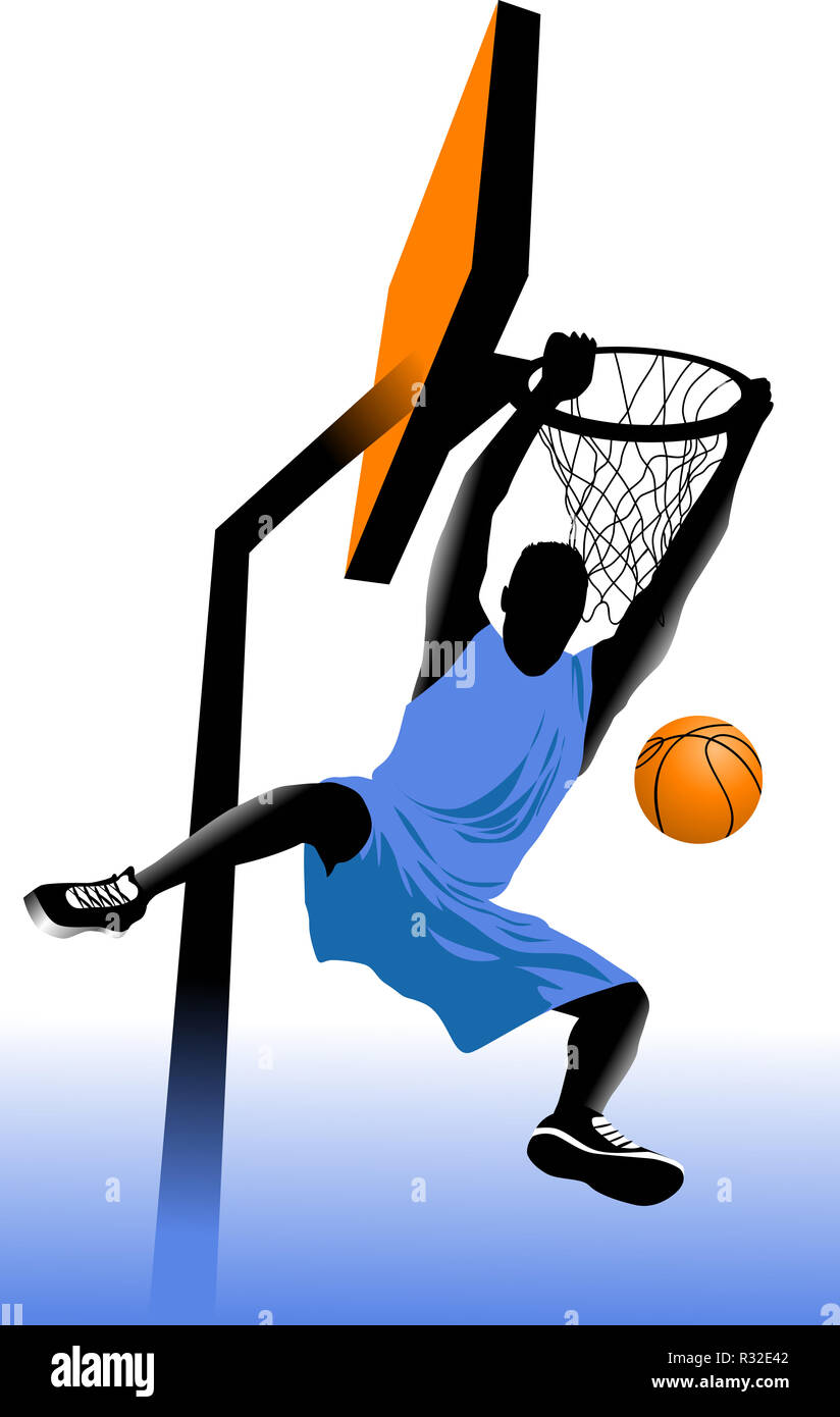 Action basketball block sports tournament hires stock photography and