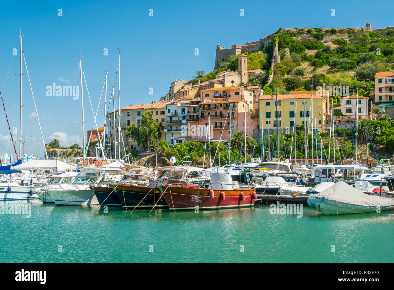 Porto Ercole, in Monte Argentario, in the Tuscany region of Italy Stock  Photo - Alamy