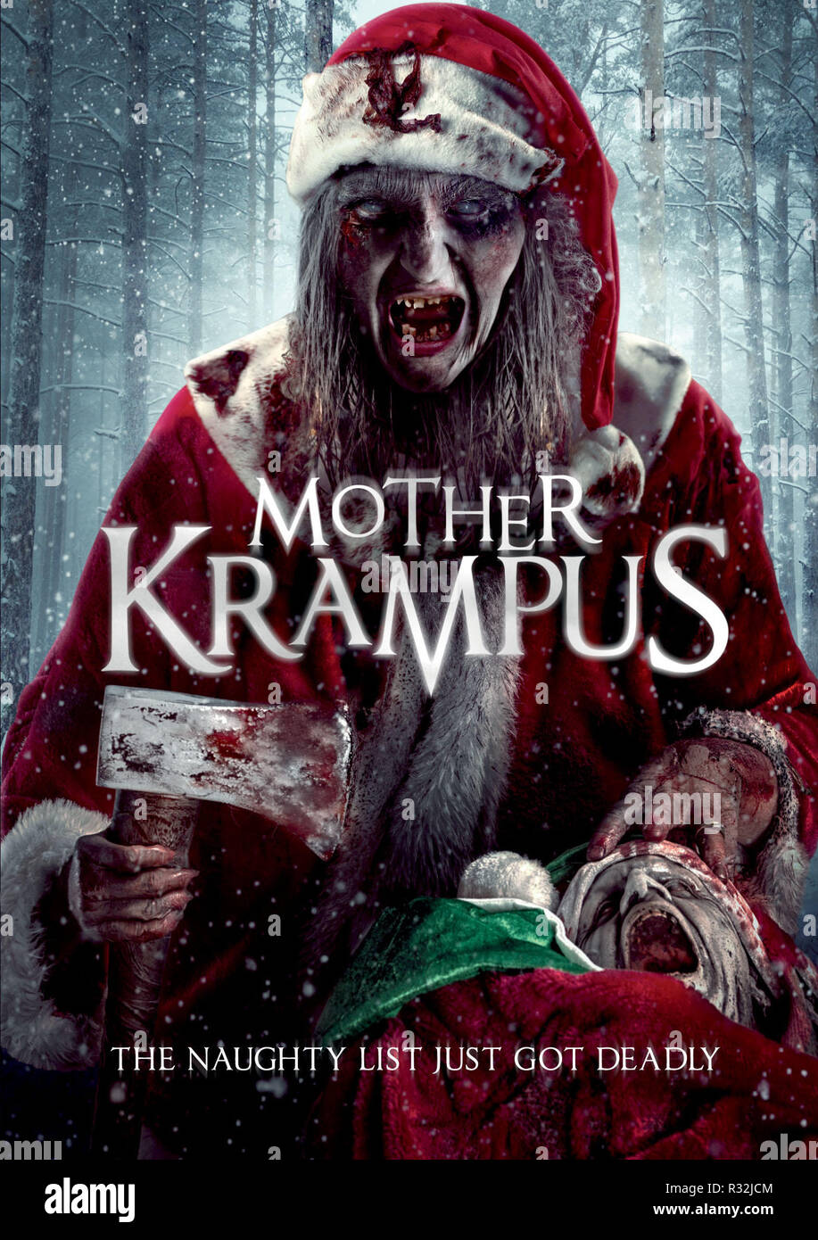 MOTHER KRAMPUS, (aka 12 DEATHS OF CHRISTMAS), US poster, Tara MacGowran, 2017. © Cinedigm