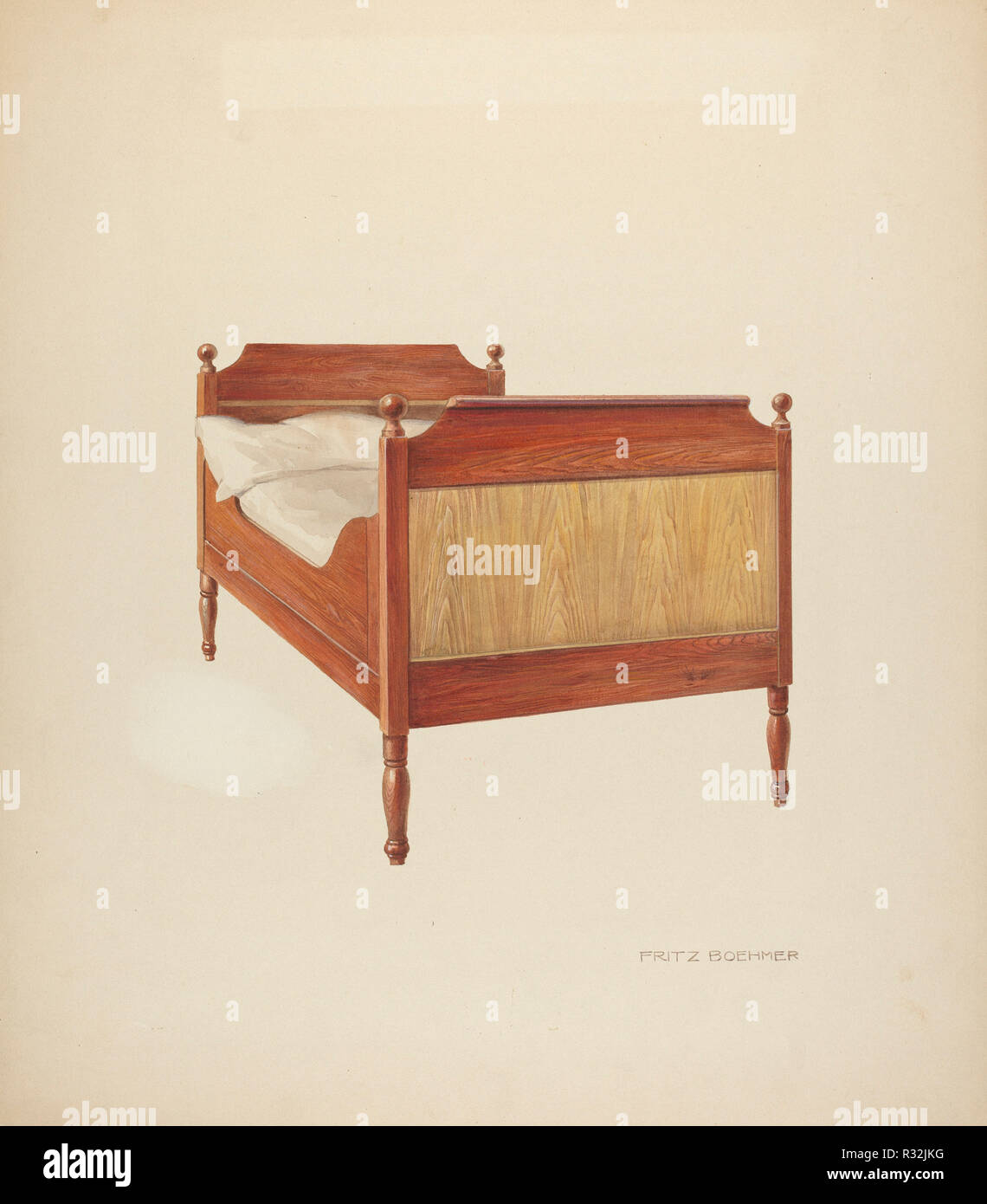 Sleigh bed hires stock photography and images Alamy