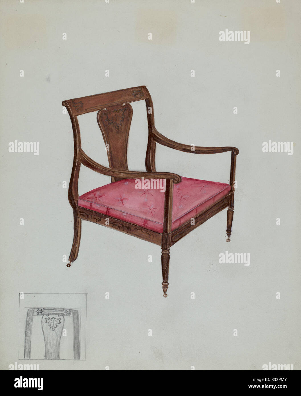 Watercolor colored pencil gouache and graphite hires stock photography and images Alamy