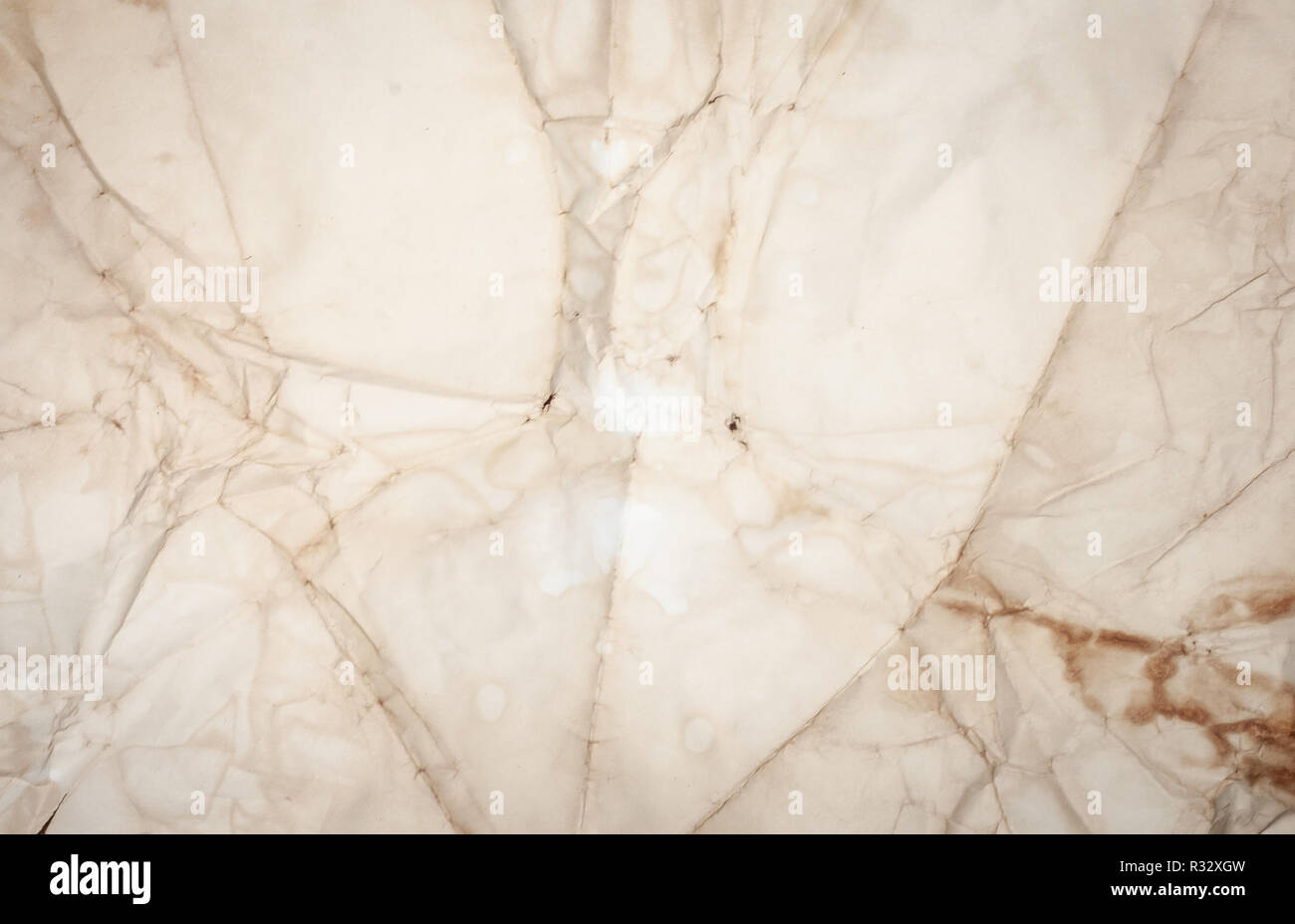 Vintage Crumpled paper texture Stock Photo