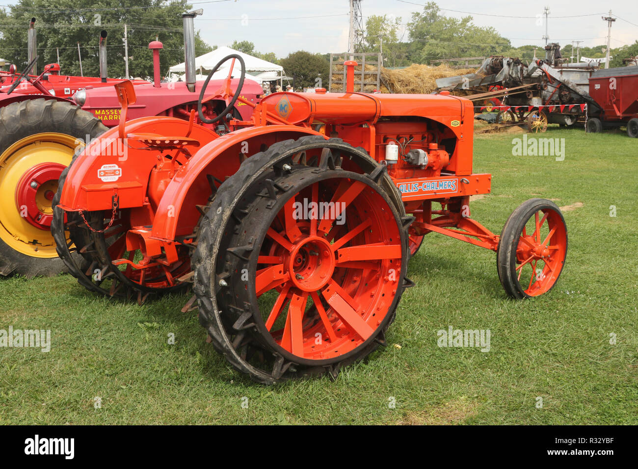 Tractor 1936 Allis Chalmers Model WC. Canfield Fair. Mahoning County