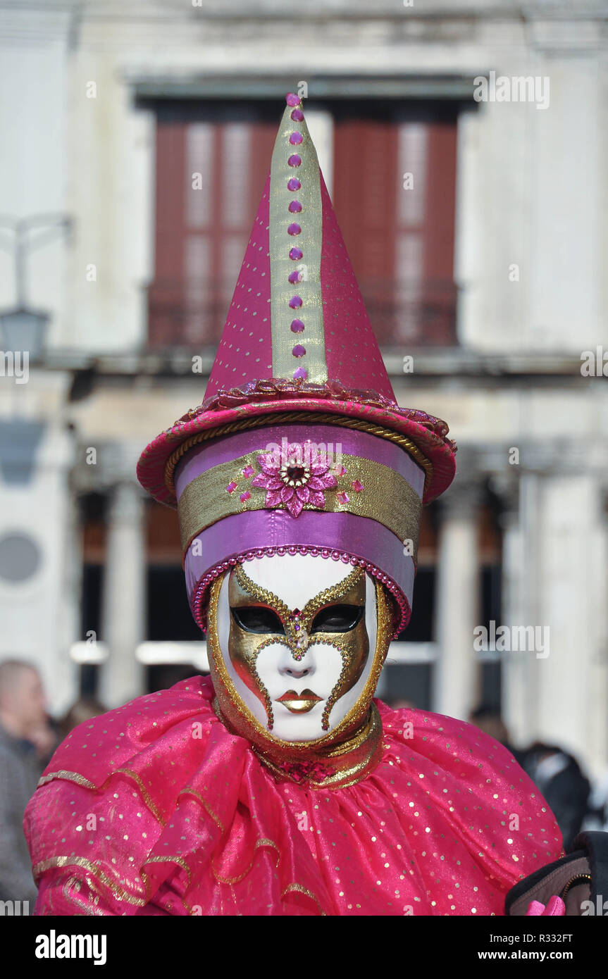 Clown venice carnival hi-res stock photography and images - Alamy