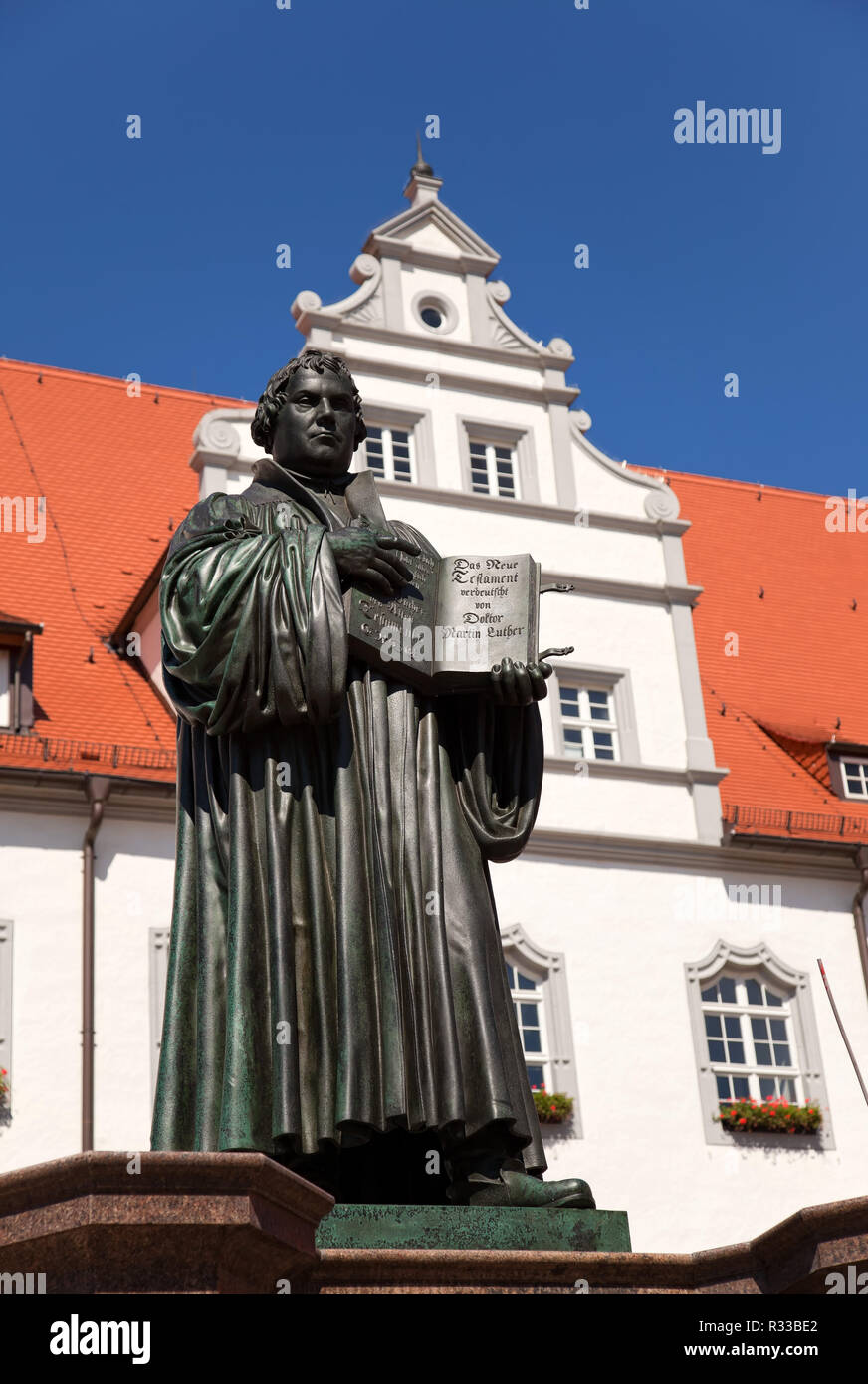 martin luther in wittenberg Stock Photo Alamy
