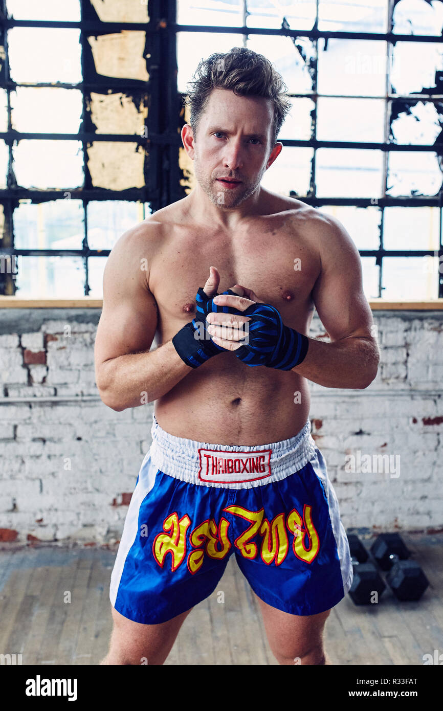 Muay thai shorts hi-res stock photography and images - Alamy