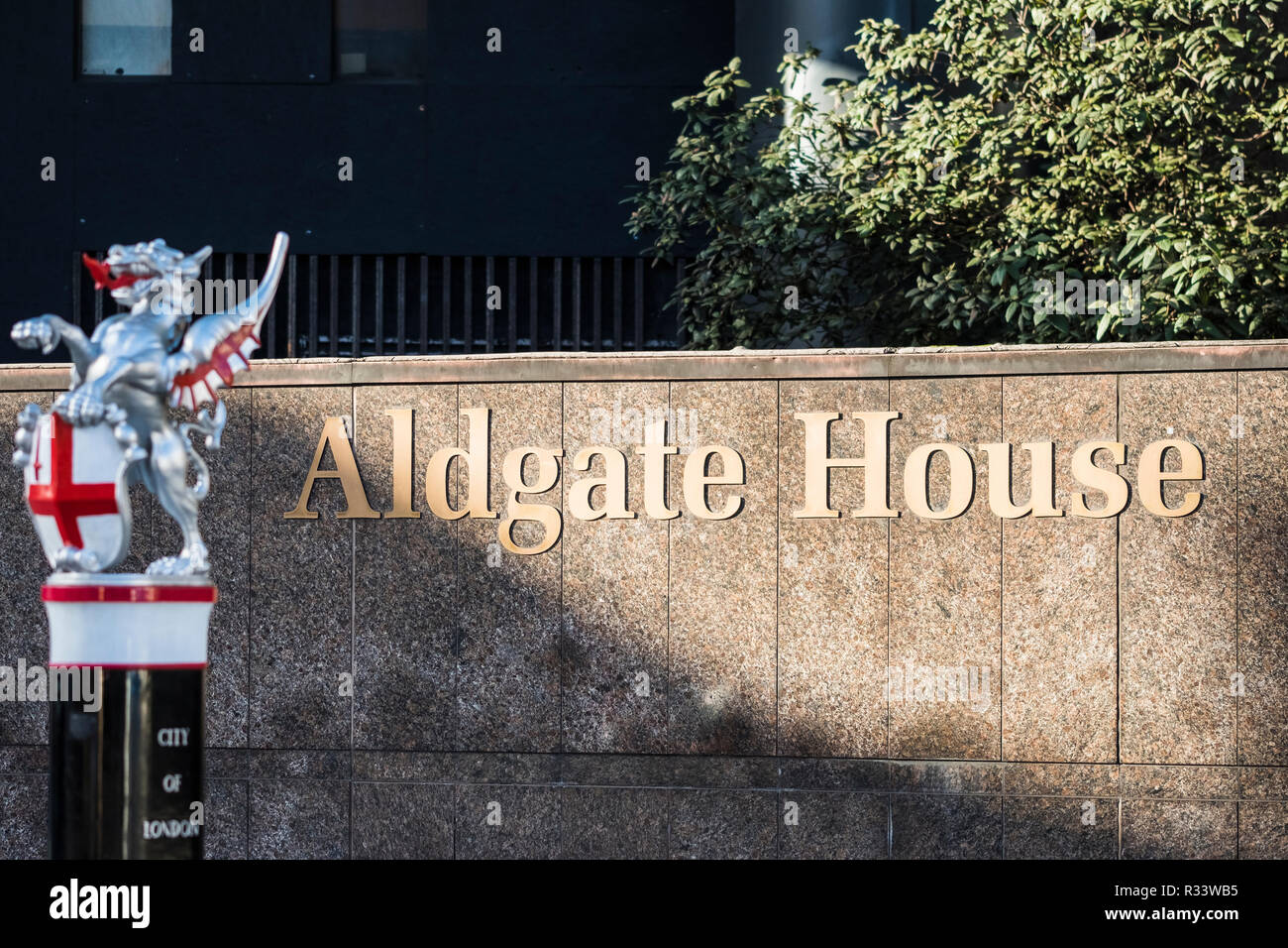Aldgate House, Aldgate, London, England, U.K. Stock Photo