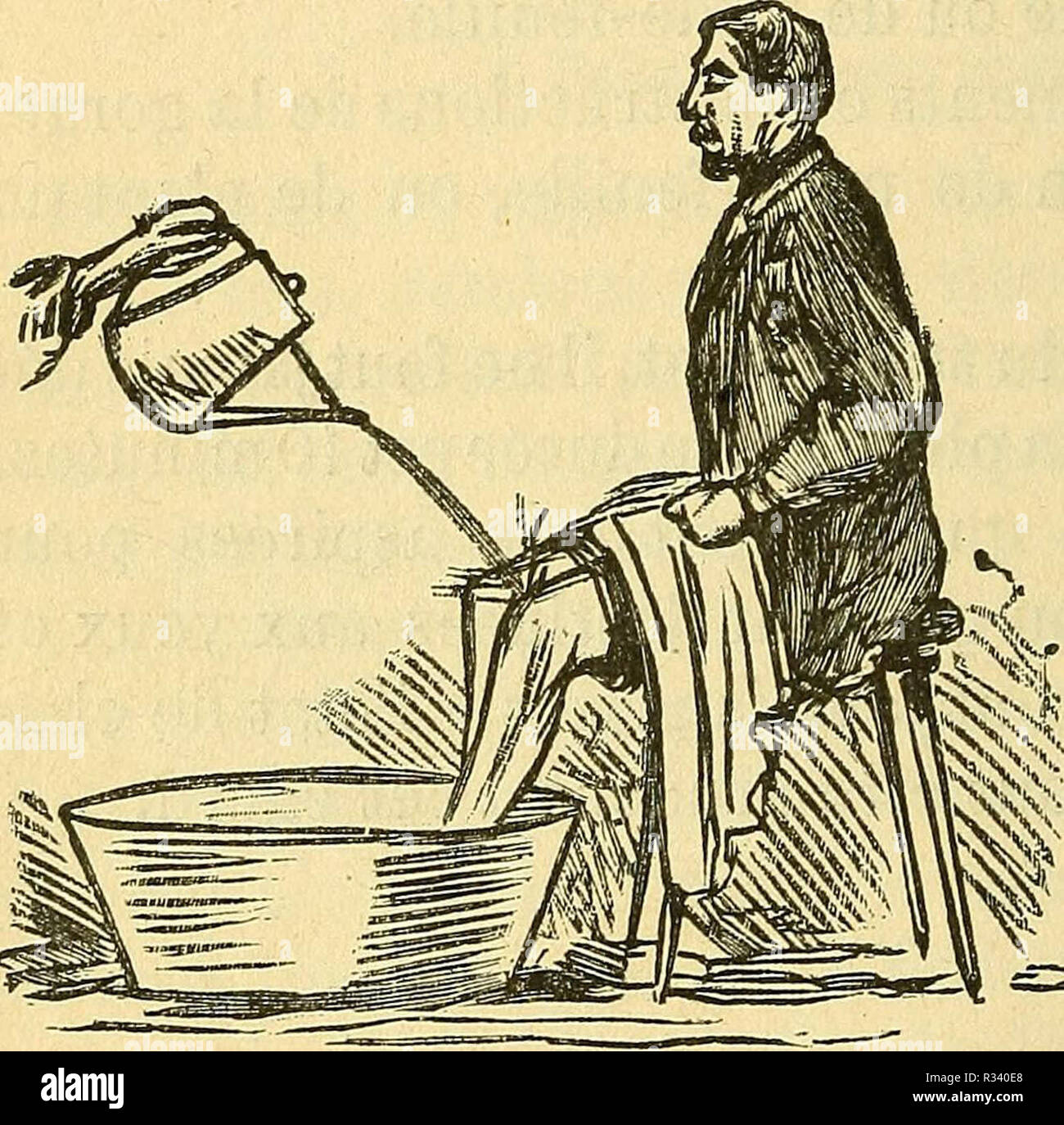"Ma cure d'eau, ou, Hygiène et médication pour la guérison des maladies et la conservation de la santé" (1896) Stock Photo