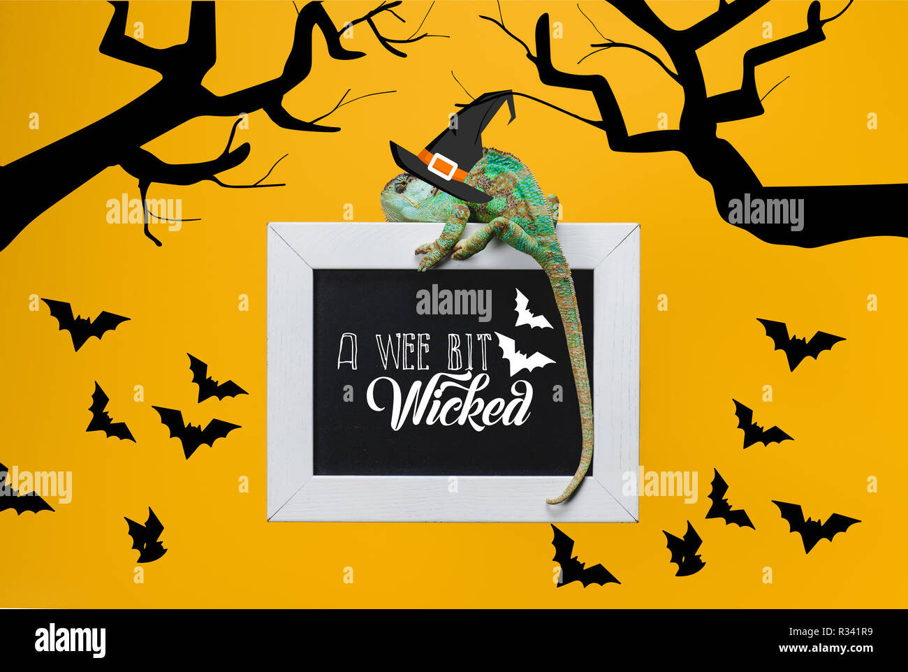 Wee Bit Lettering Wee bit wicked hi-res stock photography and images - Alamy