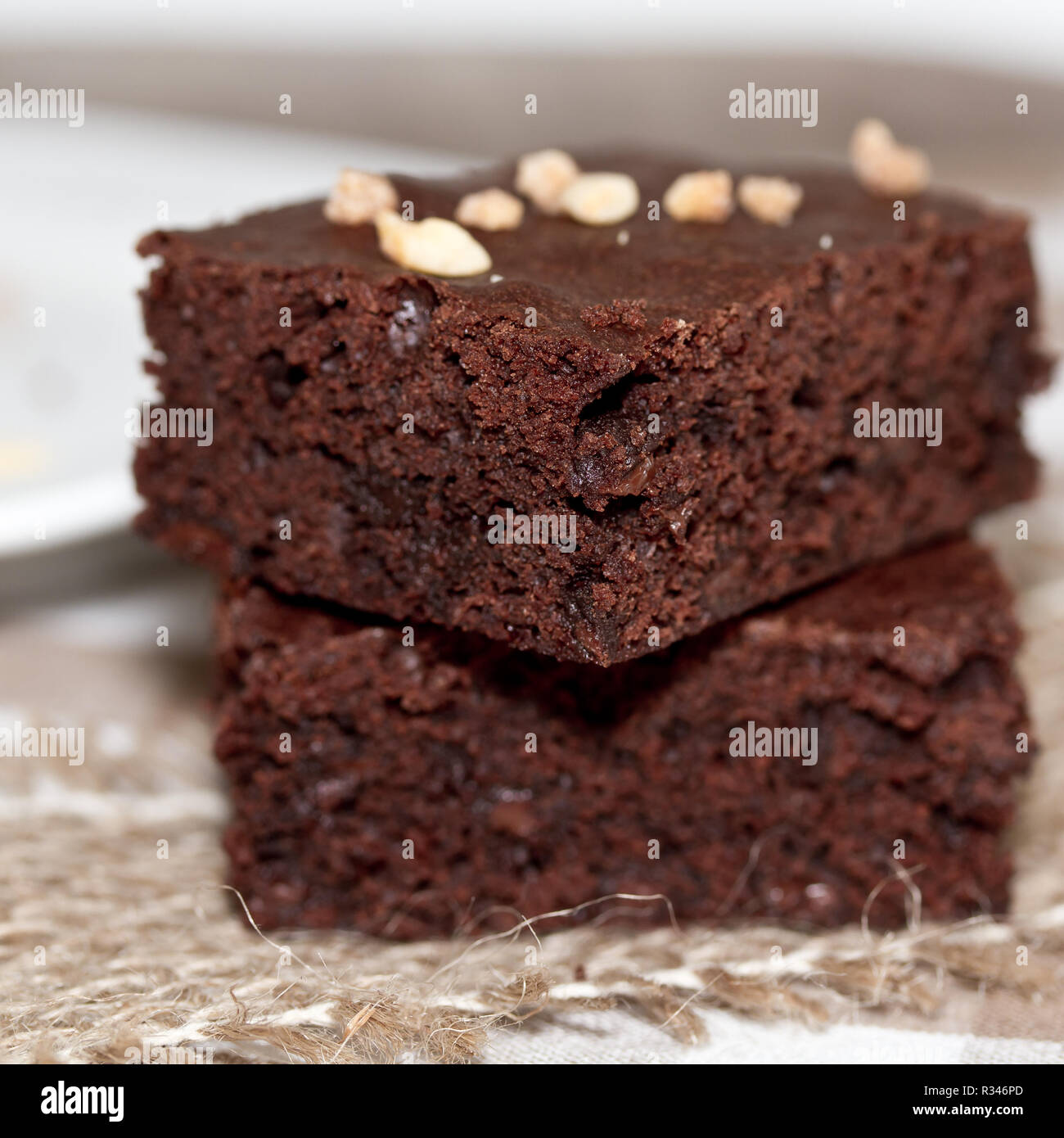 brownies Stock Photo Alamy
