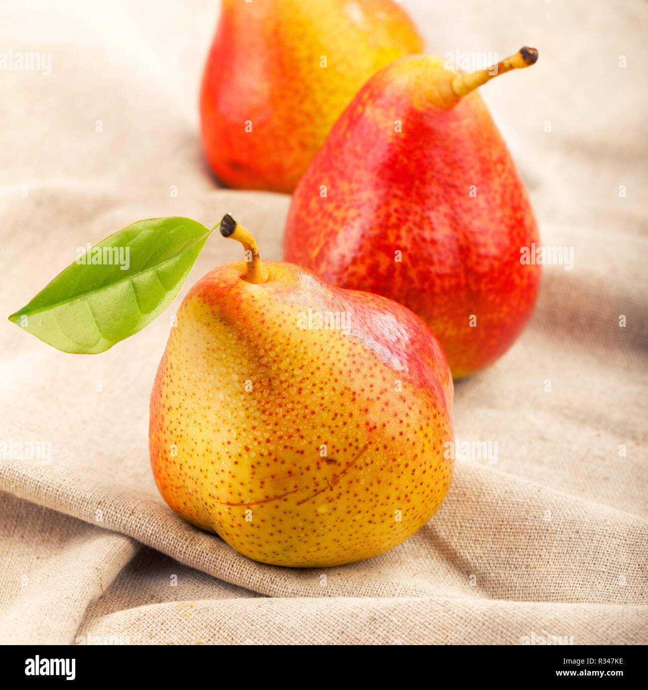 juicy pears Stock Photo
