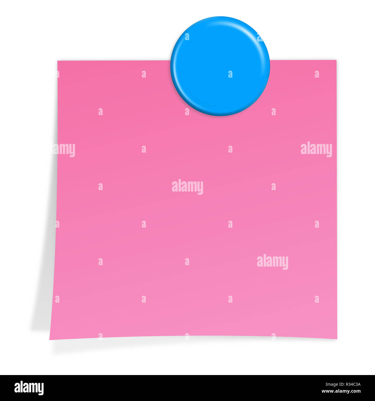 sticky note with Stock Photo Alamy