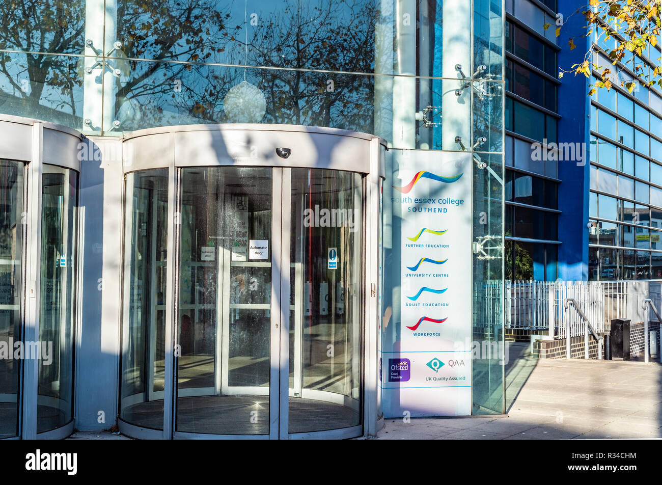 University of Essex, South Essex College, campus architecture, modern seat of learning. Stock Photo