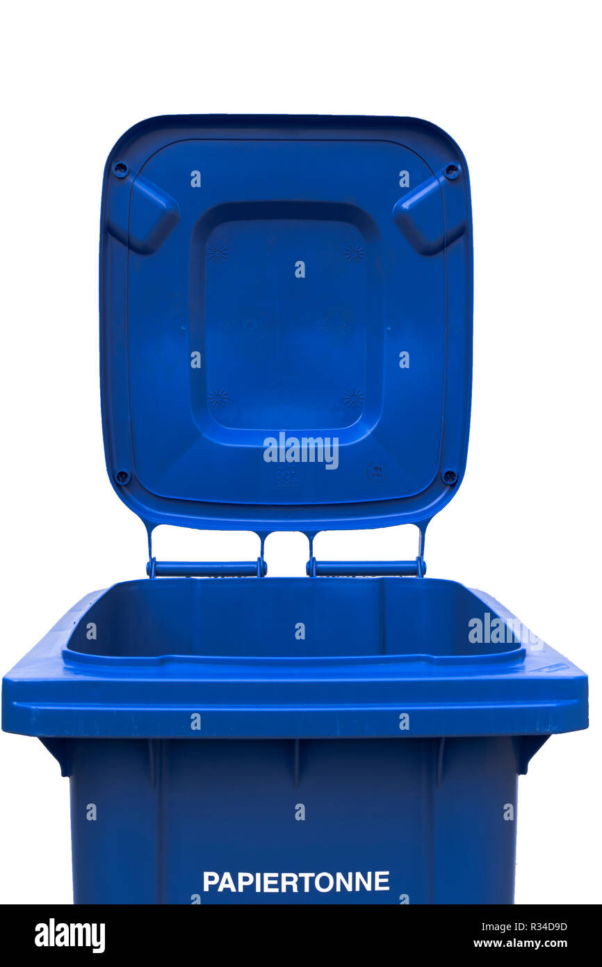 waste paper bin Stock Photo Alamy