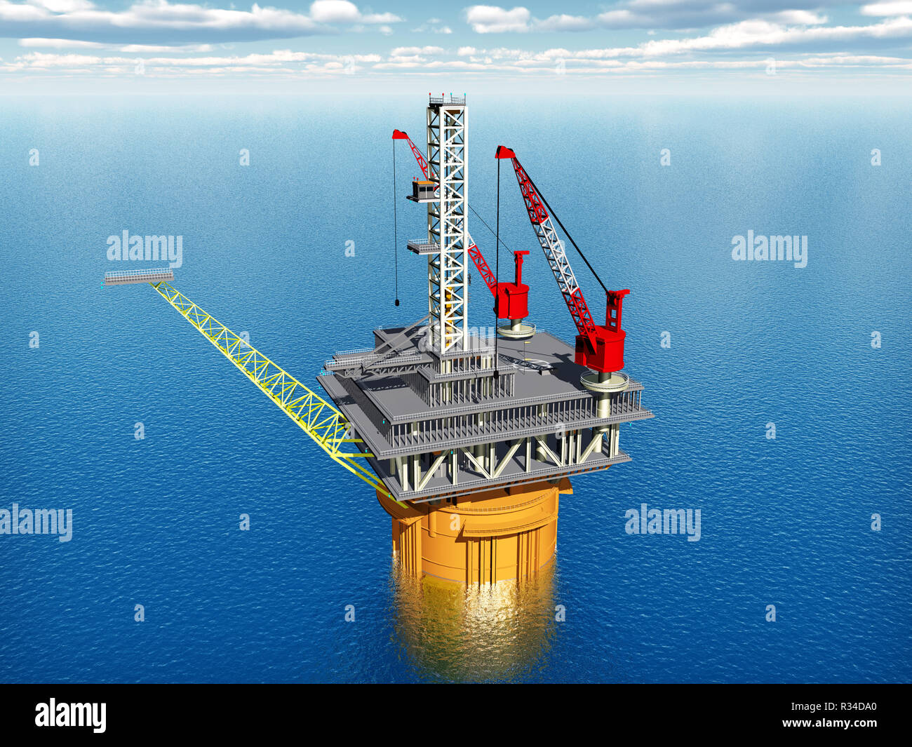 Lbohrinsel hi-res stock photography and images - Alamy